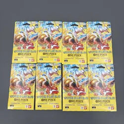 8x One Piece OP15-EB04 Adventure on Kami’s Island Sealed Booster Packs - Image 1