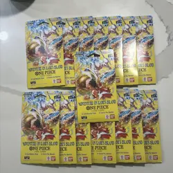 One Piece OP15 Adventure on Kami's Island Sleeved Booster Packs (Lot Of 15) NEW - Image 2