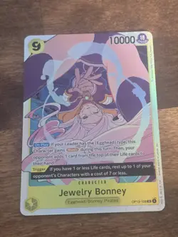 Jewelry Bonney OP13-108 SR Carrying on His Will - ONE PIECE ENGLISH - Image 1