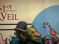 Very Rare! World Of Warcraft Cryptozoic “Feast Of Winterveil” Playmat - Image 2