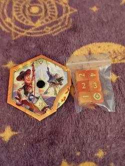 Disney Lorcana TCG Into The Wilds Trove Counter And Dice - Image 1