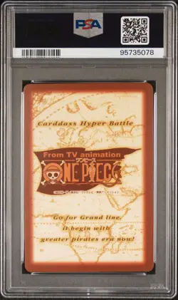 ONE PIECE NAMI CARDDASS HYPER BATTLE CHB 4TH STAGE C151 HOLO PSA 9 MINT CARD - Image 2