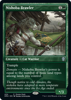 Nishoba Brawler (FNM Promo Pack) Dominaria United PLD CARD ABUGames - Image 1