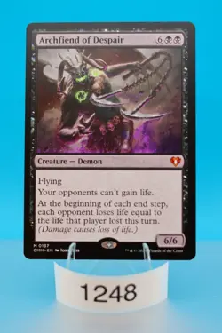 MTG Archfiend of Despair Commander Masters Regular #137 - Image 1
