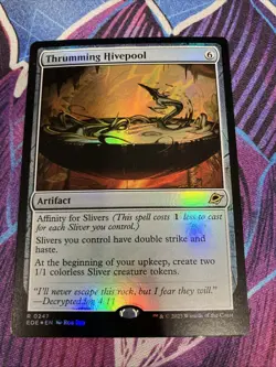 Thrumming Hivepool (Foil) - Edge of Eternities - MTG - Image 1