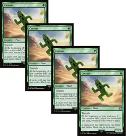 4x - Cactuar - x4 - Final Fantasy - UC NM MTG - Image 1