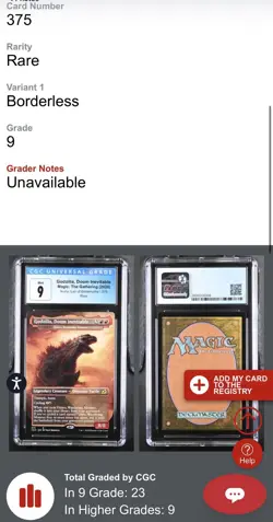 Godzilla, Doom Inevitable - Wandering Monster Ikoria: Lair of Behemoths - CGC 9 - Image 3