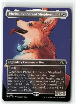 Phelia, Exuberant Shepherd (Borderless) 364 Modern Horizons 3 Magic: NM - Image 1