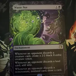 MTG Waste Not (38/103) Wilds of Eldraine Enchanting Tales LP - Image 1
