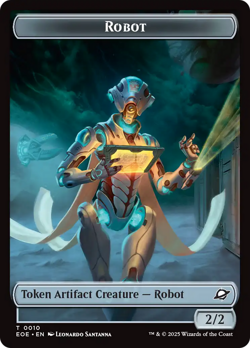TEZZERET, CRUEL CAPTAIN EMBLEM x1 mtg NM Edge of Eternities - Image 2