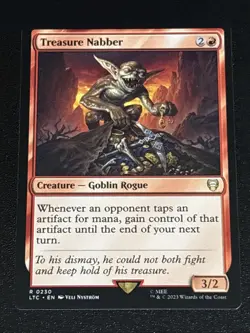 MTG Commander: LOTR Treasure Nabber 0230 Rare - Image 1