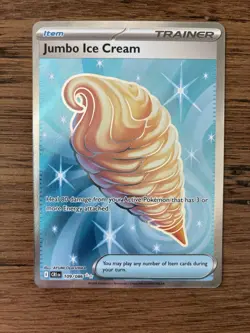 Jumbo Ice Cream 109/086 Ultra Rare ME04: Chaos Rising Pokemon Holo - Image 1