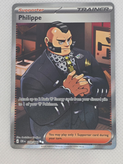 Pokemon TCG - ME04: Chaos Rising (CRI) Philippe - 110/086 - NM - Image 1