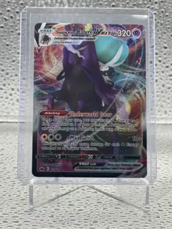 2021 Pokemon TCG Shadow Rider Calyrex VMAX 075/198 Ultra Rare Holo - Image 1