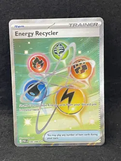 Energy Recycler 108/088 Me03: Perfect Order Holo Pokemon TCG NM (Lol BAD CENTER) - Image 1