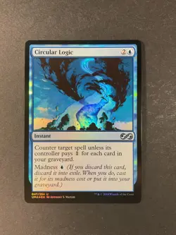 Circular Logic - Foil - Ultimate Masters - Magic the Gathering - MTG - Image 1