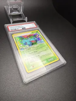 2006 POKEMON EX CRYSTAL GUARDIANS VENUSAUR #28 REVERSE FOIL NEAR MINT PSA 7 - Image 5