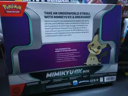Pokemon TCG: Mimikyu EX Box - 4 Packs: Fusion, Silver Tempest X2, Brilliant New - Image 3
