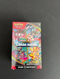 Pokemon CHAOS RISING Booster Bundle - Factory Sealed - Image 1
