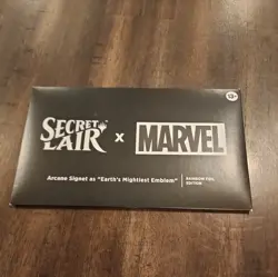 Arcane Signet "Earth's Mightiest Emblem" Foil MTG Marvel X Secret Lair SEALED - Image 1
