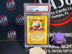 PSA 7 - 1st Edition Electrode Base Set 21/102 WOTC Pokemon TCG - Image 1