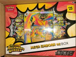 Pokemon Mega Evolution Ascended Heroes Ex Box Case Of 6 - Image 1