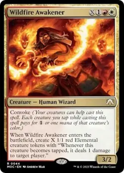 Wildfire Awakener - Near Mint MTG Commander: March of the Machine - Image 1