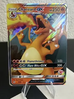 Charizard GX 009/68 Battle Academy Promo Stamped Pokemon NM/M - Image 1