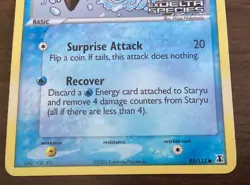 Staryu 85/113 EX Delta Species Reverse Holo Pokemon TCG Basic 2005 English - Image 5