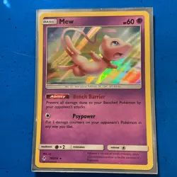 The Pokemon Company Mew 76/214 Sm-Unbroken Bonds Holo Rare Basic ENG HP60 - Image 1