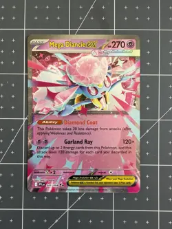 Mega Diance ex 041/094 Double Rare- Phantasmal Flames Near Mint Pokemon TCG - Image 1