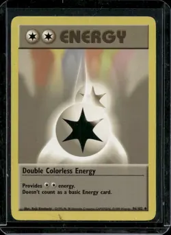 Double Colorless Energy 96/102 Uncommon Base Set Unlimited Pokemon LP - Image 1