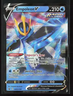 Empoleon V SWSH108 Promo Holo Sword & Shield Promo Pokemon NM - Image 1