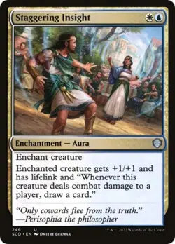 Staggering Insight - Near Mint MTG Commander 2022 Starter Decks - Image 1