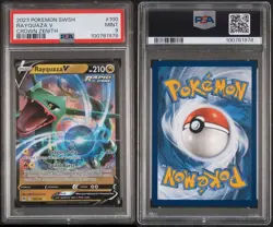 Rayquaza V 100/159 Ultra Rare MINT PSA 9. Pokemon SW&SH Crown Zenith - Image 3