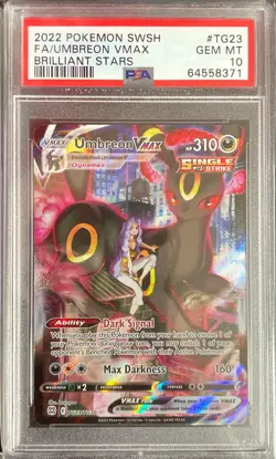 Umbreon VMAX TG23/TG30 GEM MINT PSA 10. Pokemon SW&SH Brilliant Stars - Image 1