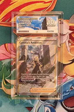 Pokemon TCG Cynthia’s Ambition GG60/GG70 ACE 10 - Image 1
