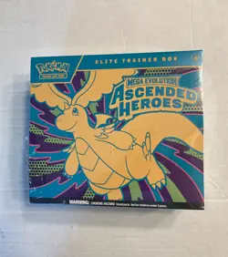 Pokemon Ascended Heroes Elite Trainer Box Factory Sealed New ETB Plastic Damage - Image 1