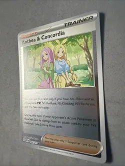 Pokemon TCG * Anthea & Concordia 182/217 REVERSE HOLO * ME Ascended Heroes NM - Image 2