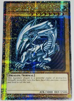 Blue-Eyes White Dragon Quarter Century Secret Rare MP24-EN001 - Image 1