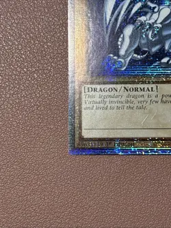 Yugioh Blue-Eyes White Dragon MP24-EN001 Quarter Century Rare 1st Ed LP - Image 4