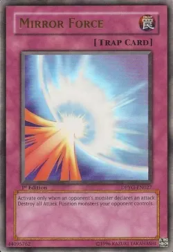 1x (NM) Mirror Force - DPYG-EN027 - Ultra Rare - Unlimited Edition YuGiOh - Image 1