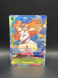 Nami OP08-106 SR Alt Art Two Legends OP-08 ONE PIECE English - Image 1