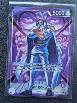 One Piece Sengoku OP16-060 Leader Alt Art The Time Of Battle - Image 1