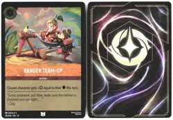 Disney Lorcana TCG Ranger Team-Up 28/204 Foil Wilds Unknown - Image 3
