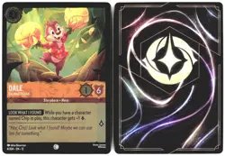 Disney Lorcana TCG Dale Excited Friend 4/204 Foil Wilds Unknown - Image 3