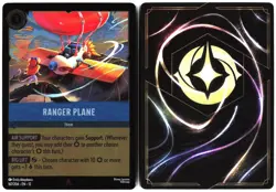 Disney Lorcana TCG Ranger Plane 167/204 Foil Wilds Unknown - Image 3