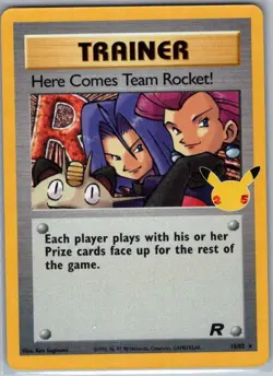 Here Comes Team Rocket! 71/82 Celebrations - Pokemon Card - NM - Image 1