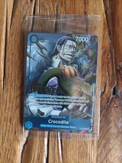 Crocodile promo sealed Stamped ENG #082 NM 2 on 2 event WINNER One piece card - Image 1