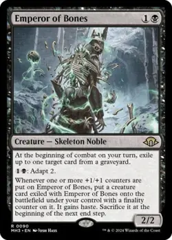 ~ Emperor of Bones ~ NM Foil ~ Modern Horizons 3 ~ MTG ~ - Image 1